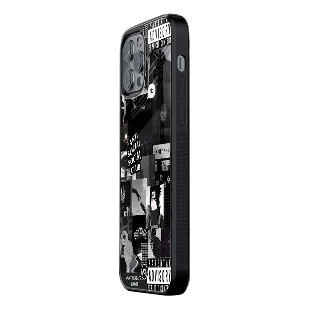 Slim Glass Back Phone Case for Multiple Brands โ iPhone, Samsung, Redmi, OnePlus, Oppo, Vivo