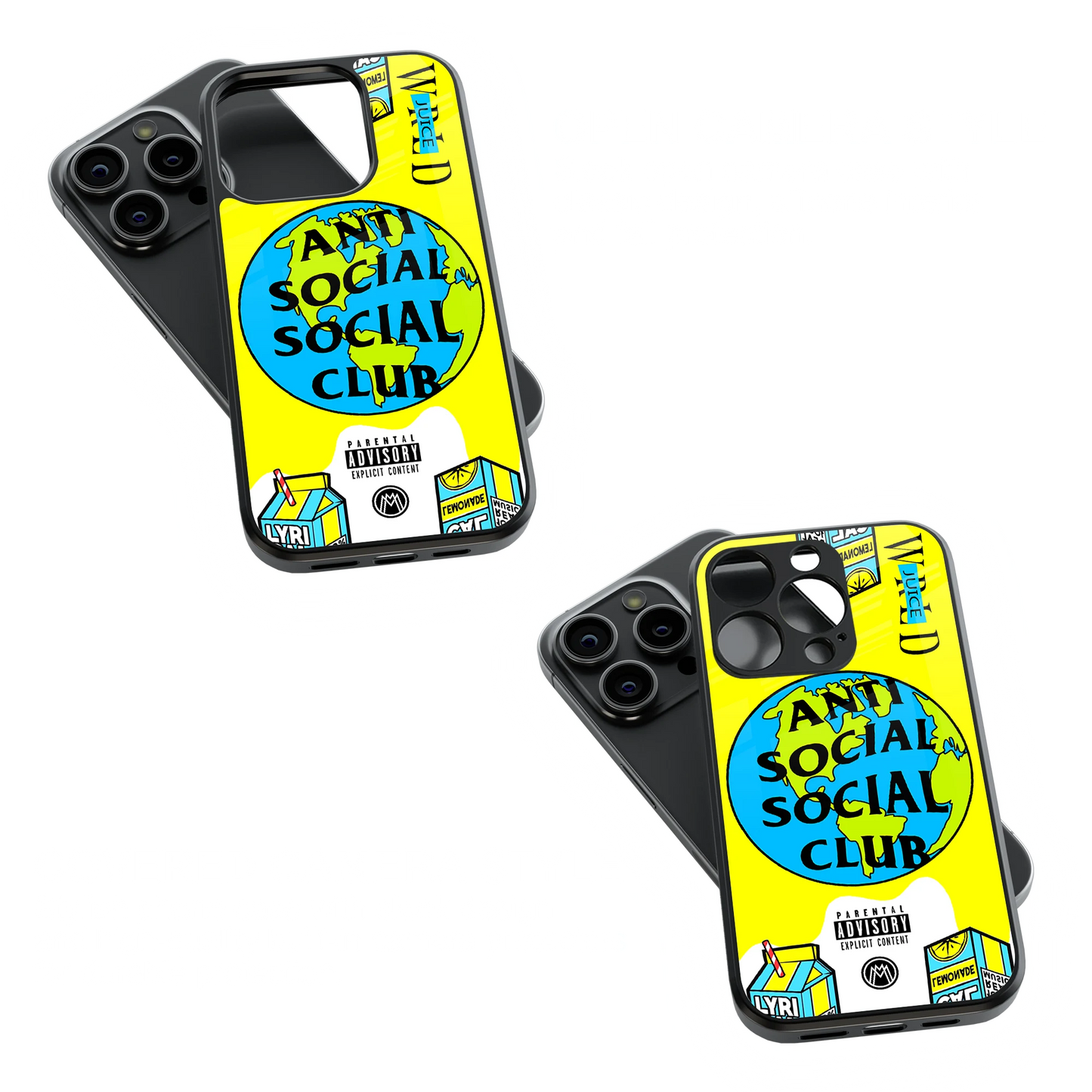 Trendy Glass Back Mobile Case for iPhone, Samsung, Redmi, OnePlus, Google Pixel, Motorola