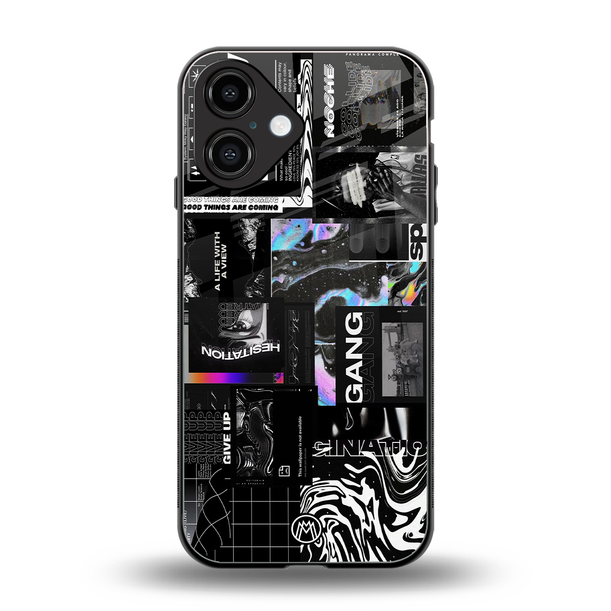 anxiety being back phone cover | glass case for iphone 16