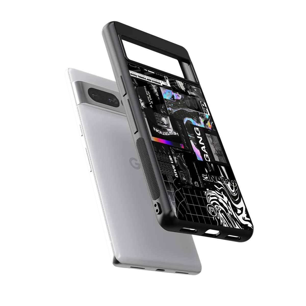 anxiety being back phone cover | glass case for google pixel 7 pro