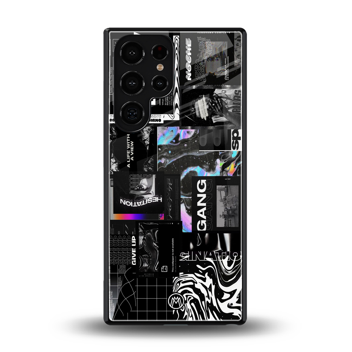 anxiety being back phone cover | glass case for samsung galaxy s25 ultra