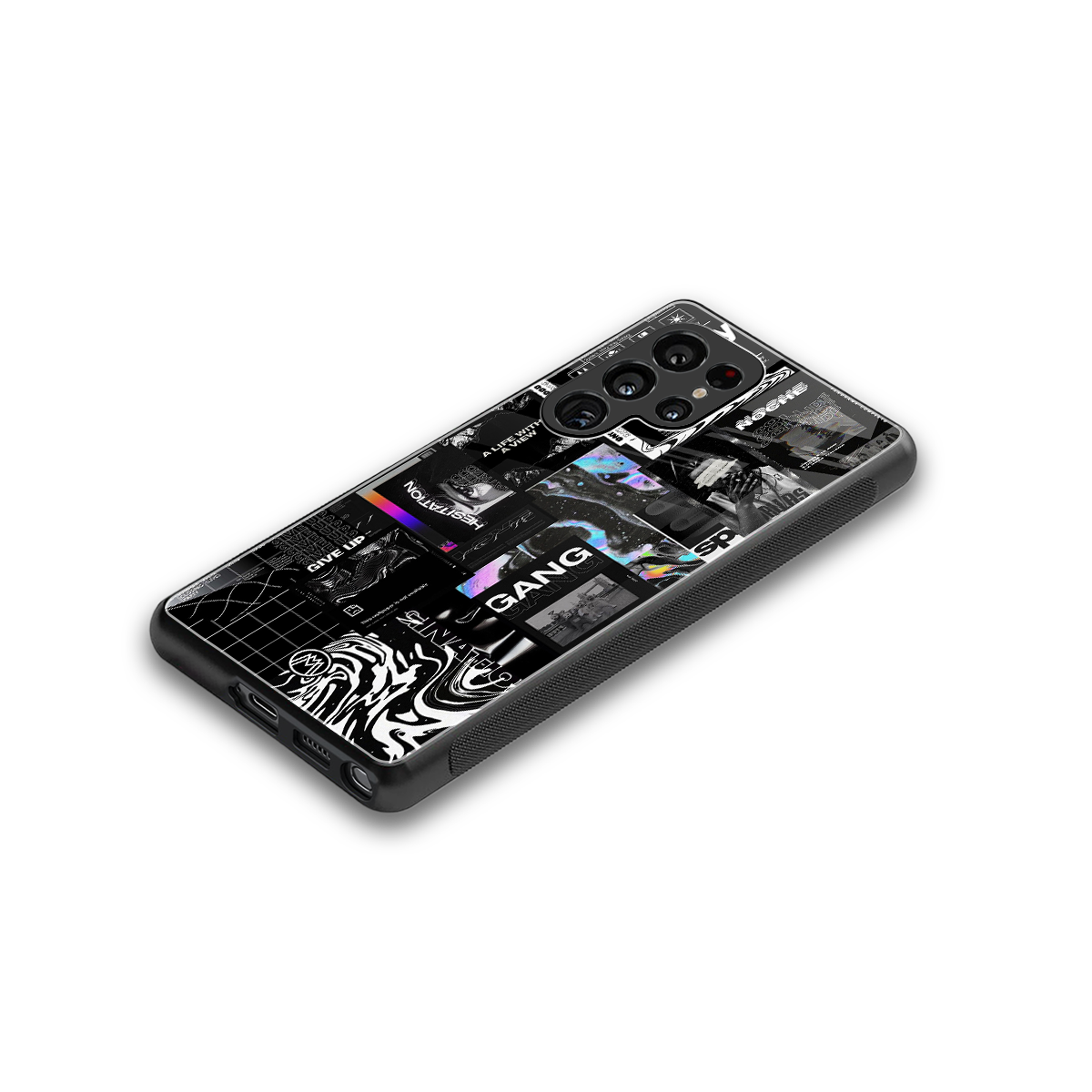 anxiety being back phone cover | glass case for samsung galaxy s25 ultra