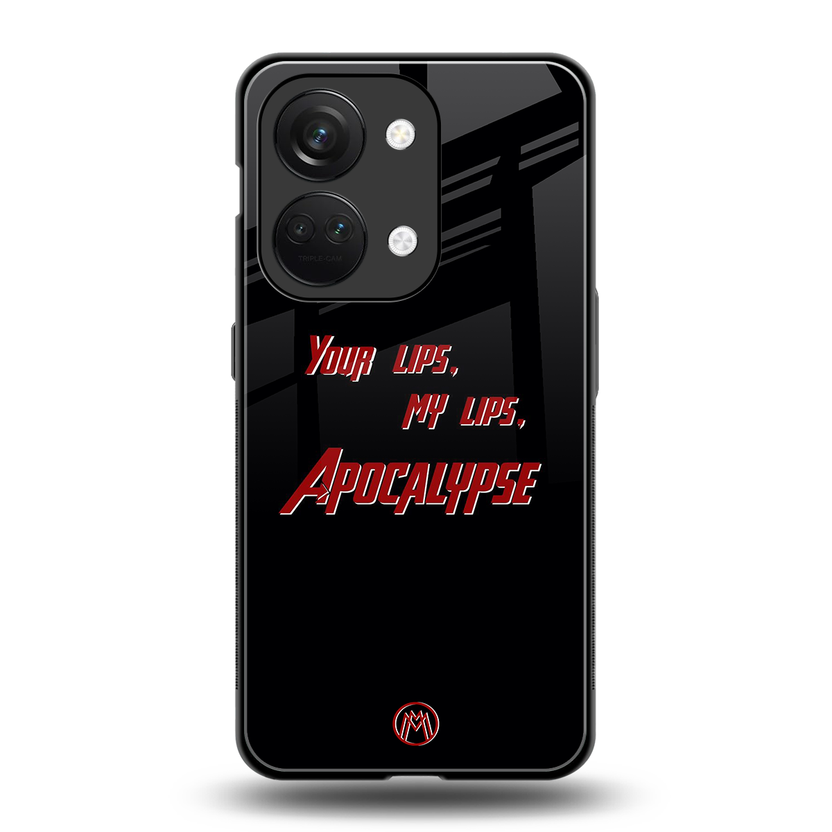 apocalypse back phone cover | glass case for oneplus nord 3