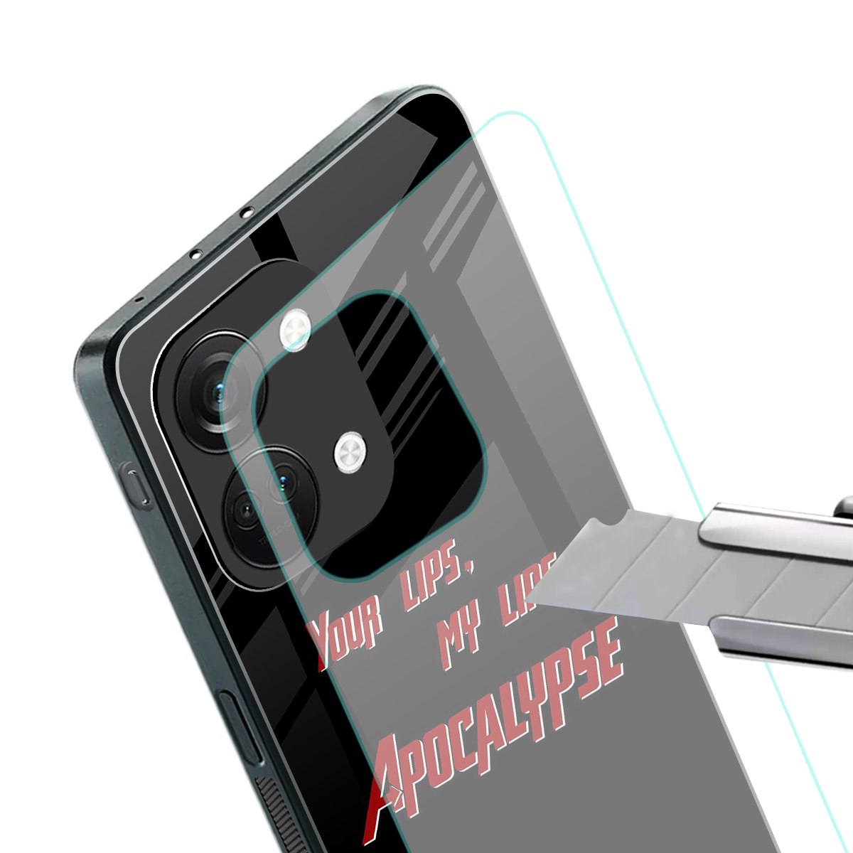 apocalypse back phone cover | glass case for oneplus nord 3