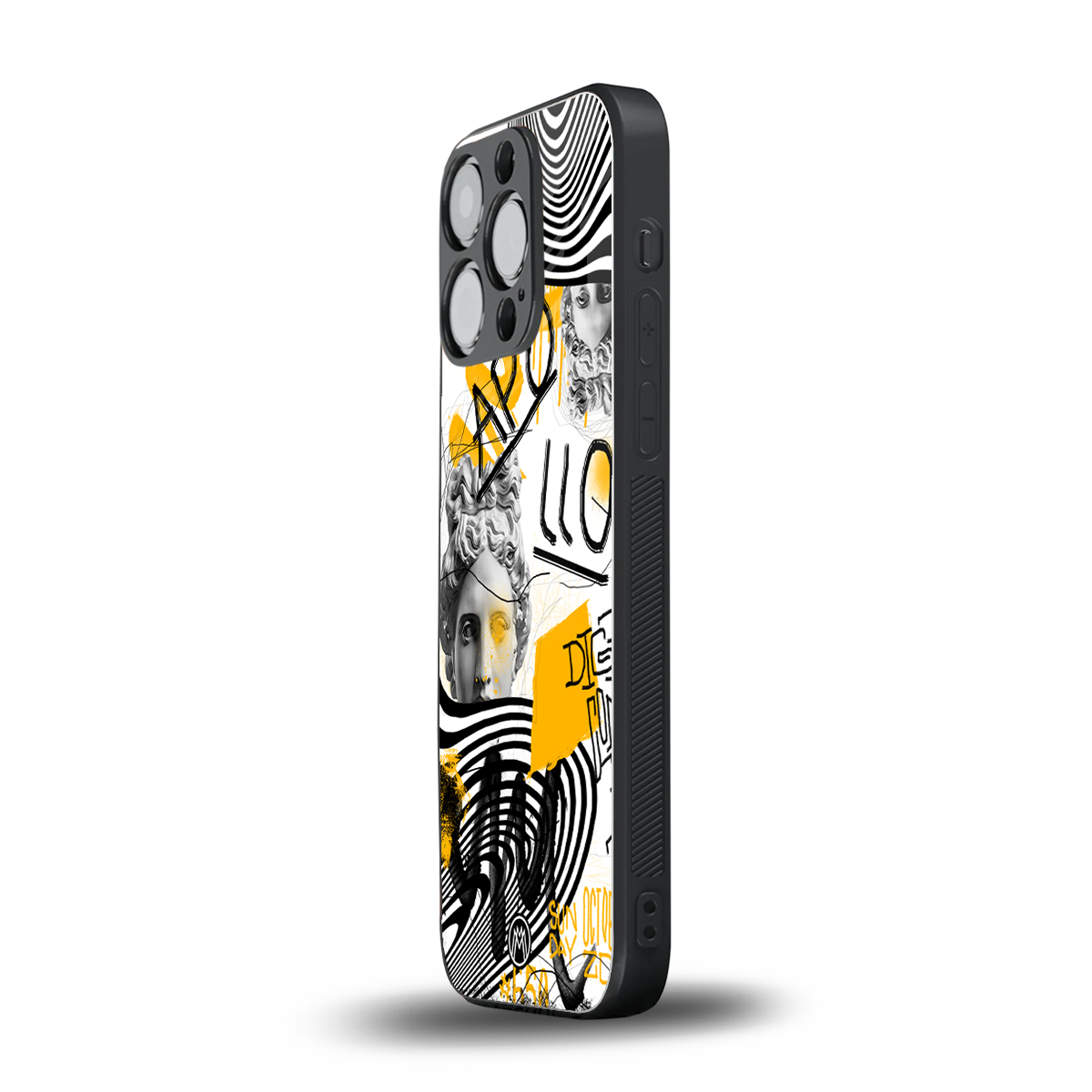 apollo project back phone cover | glass case for iphone 14 pro