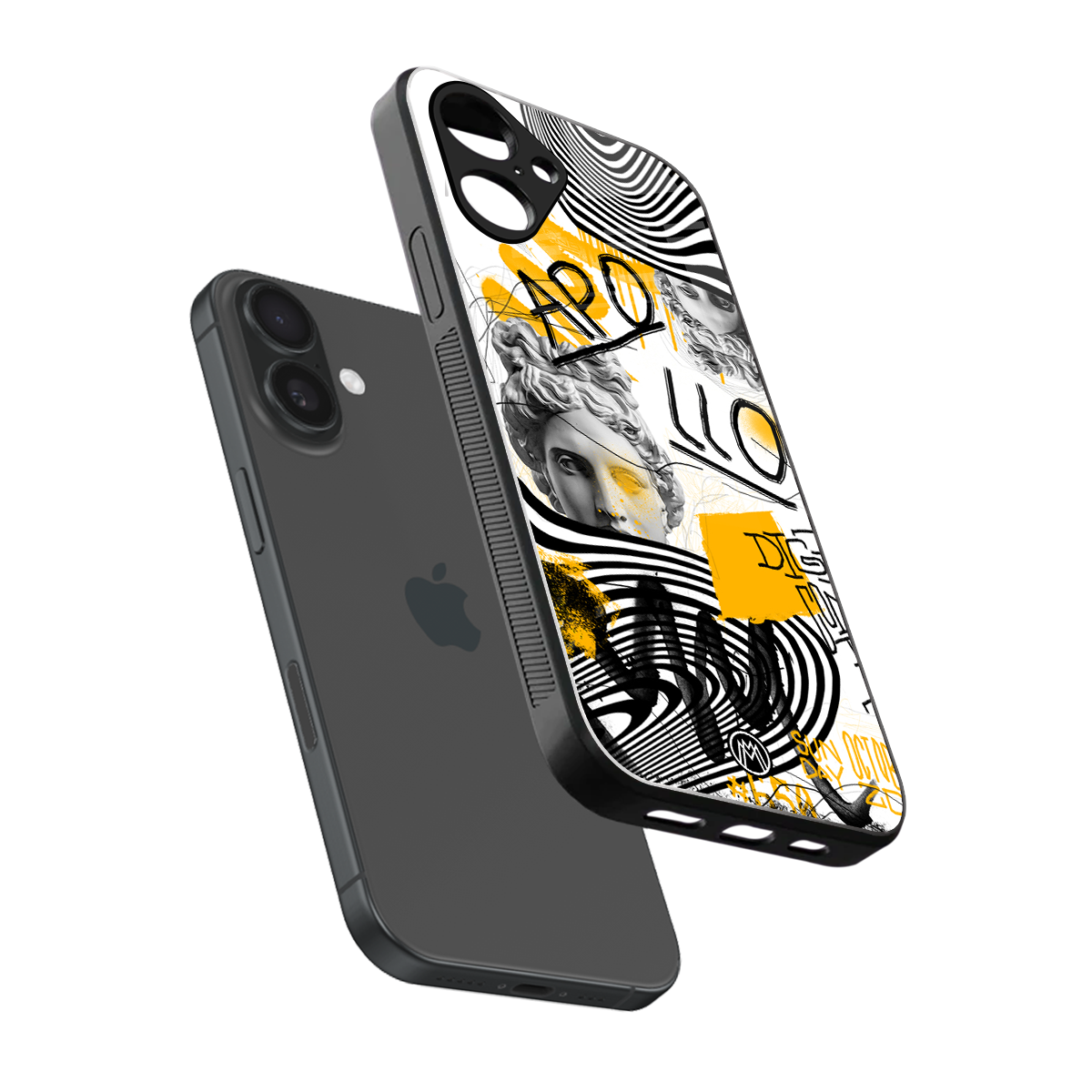apollo project back phone cover | glass case for iphone 16