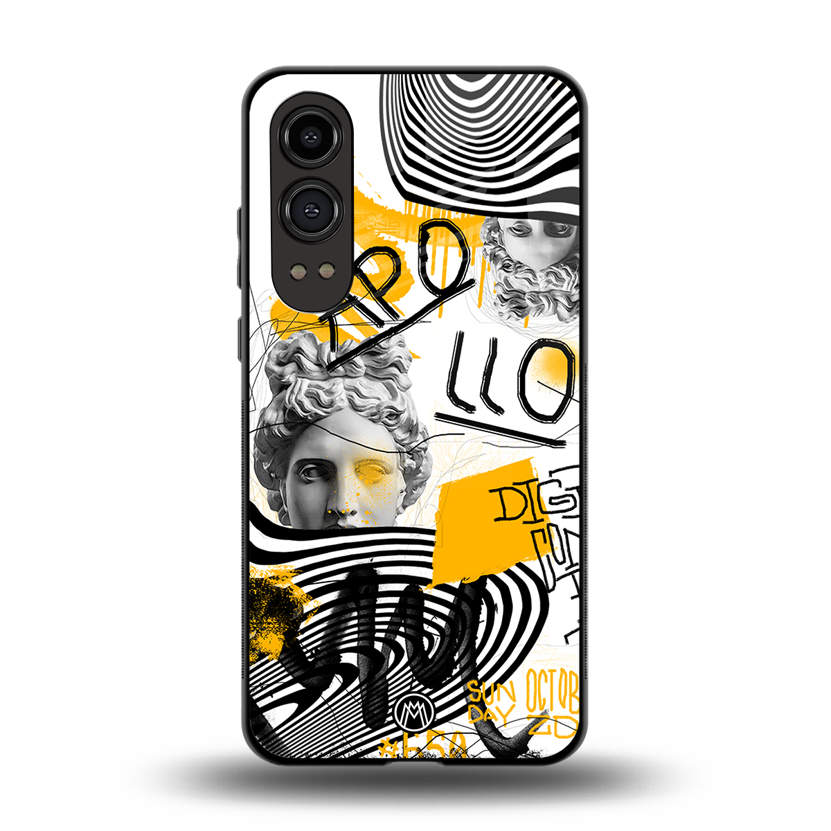 apollo project back phone cover | glass case for oneplus nord ce 4 lite