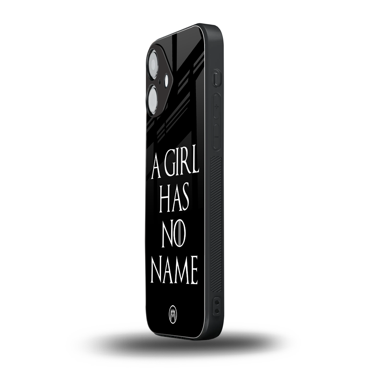 arya stark back phone cover | glass case for iphone 16