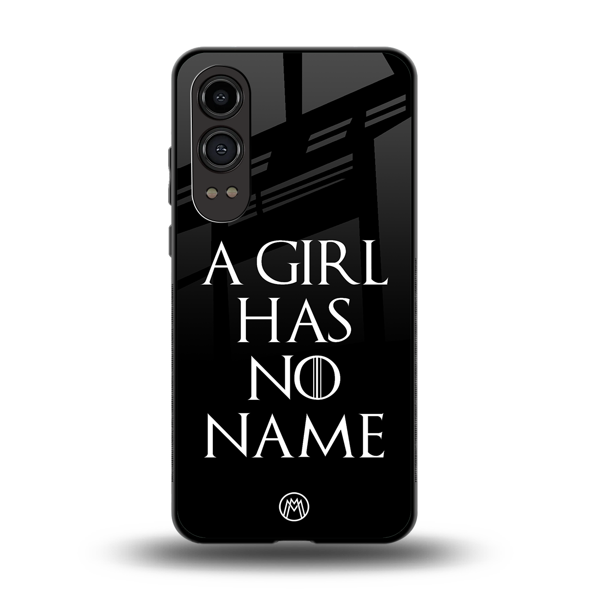 arya stark back phone cover | glass case for oneplus nord ce 4 lite