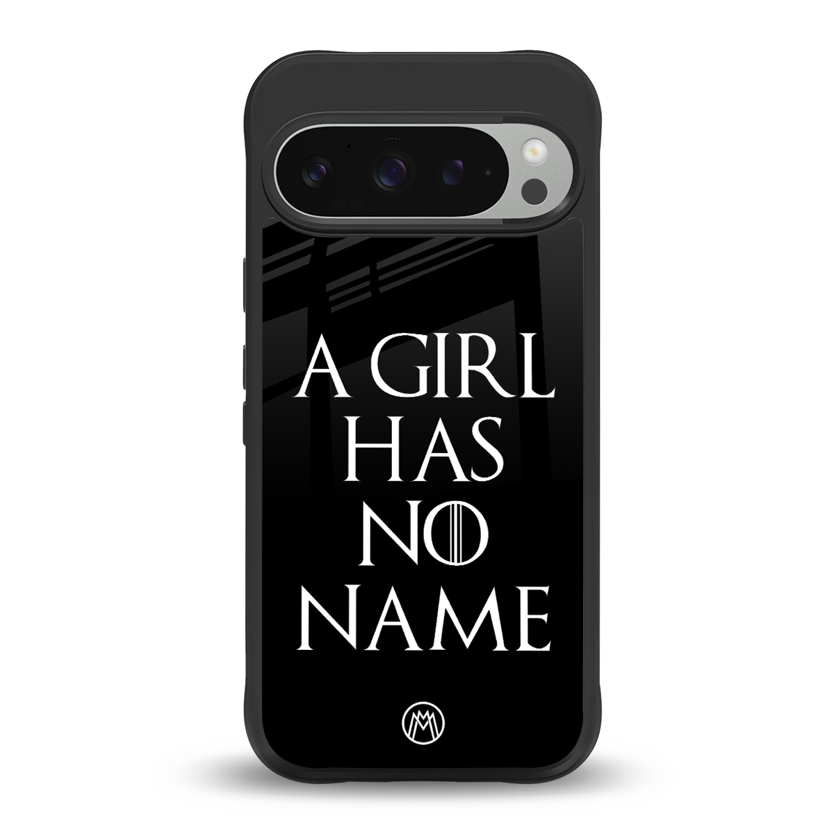 arya stark back phone cover | glass case for google pixel 9 pro