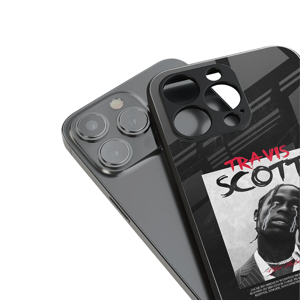astro world back phone cover | glass case for iphone 16 pro max