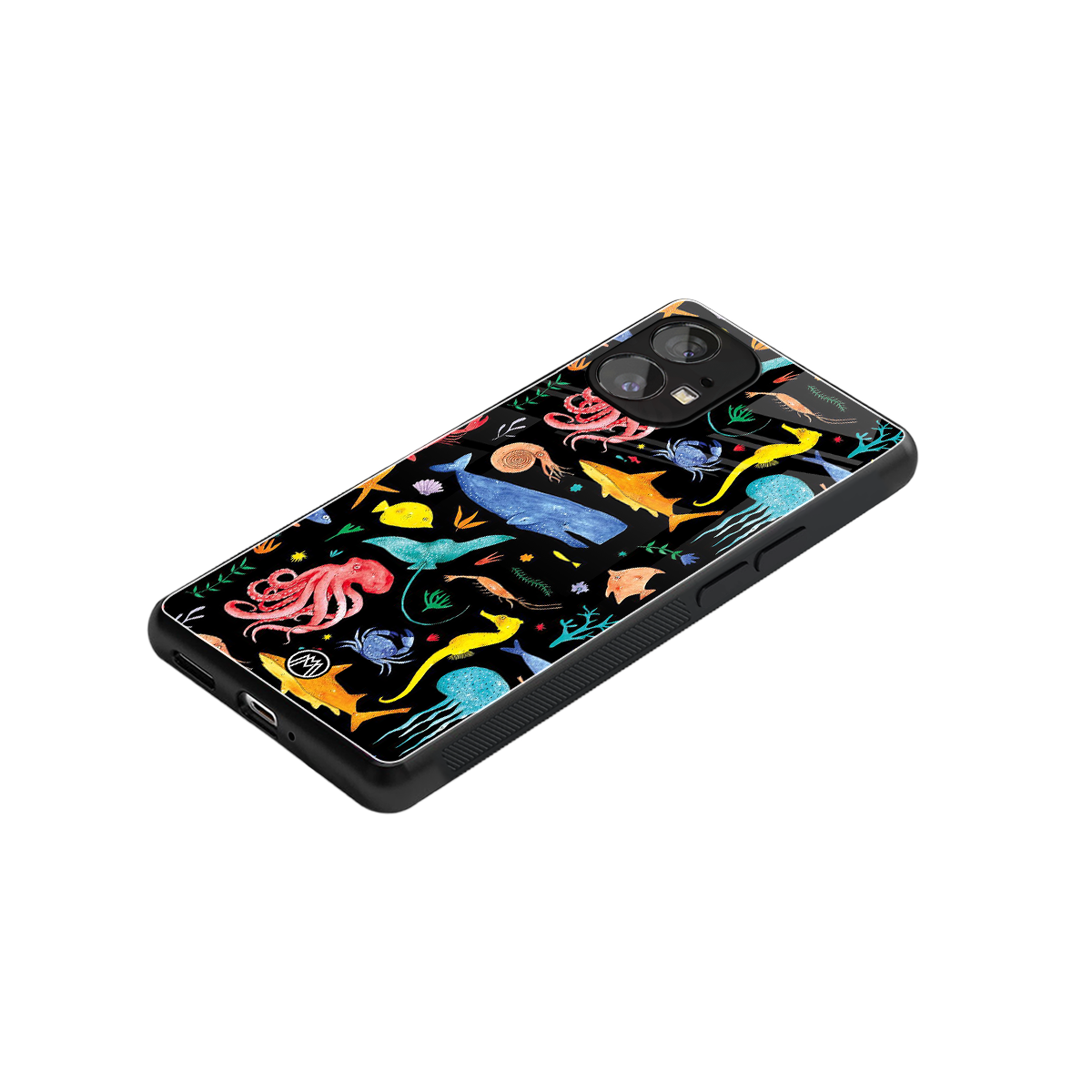 atomic ocean back phone cover | glass case for nothing phone 1