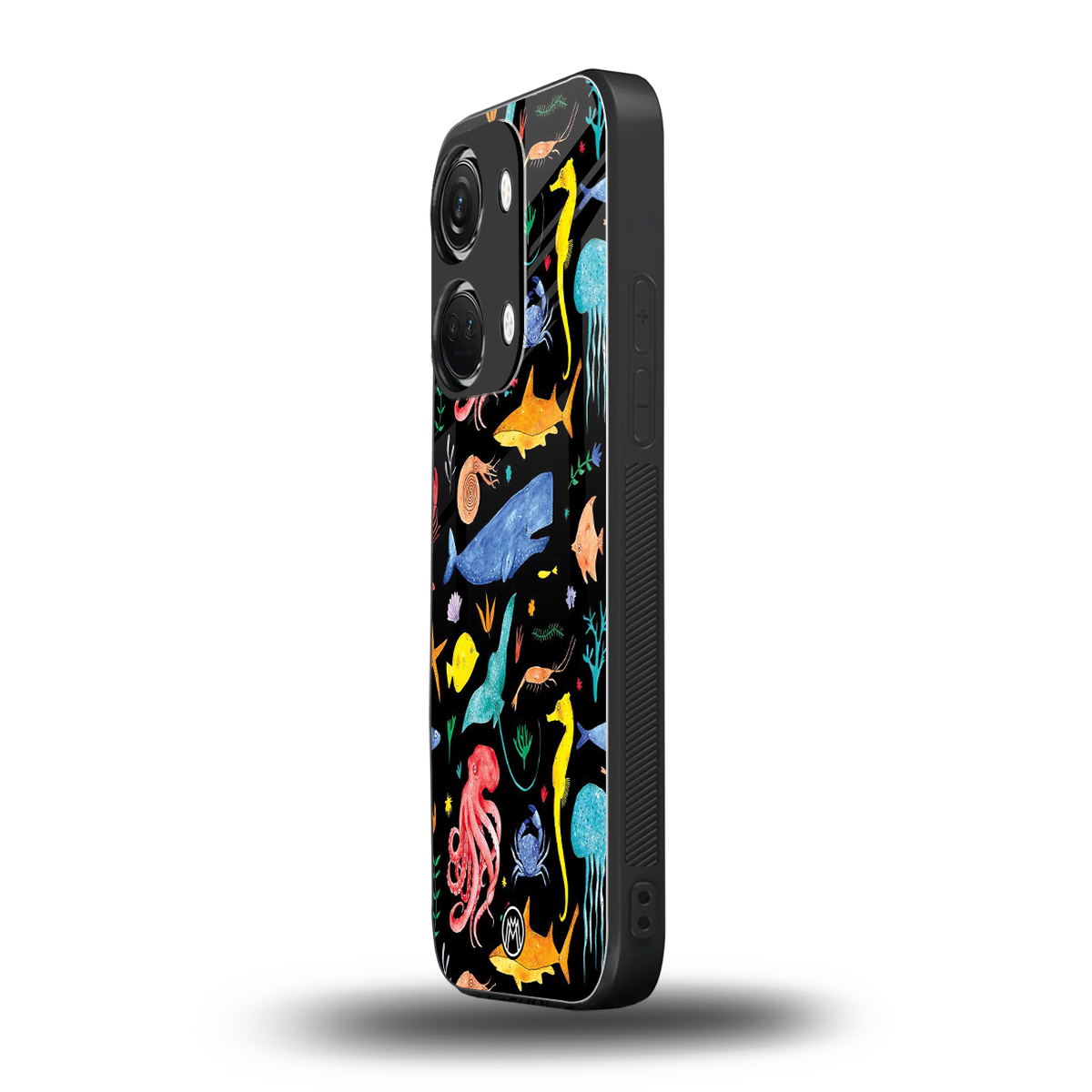 atomic ocean back phone cover | glass case for oneplus nord 3