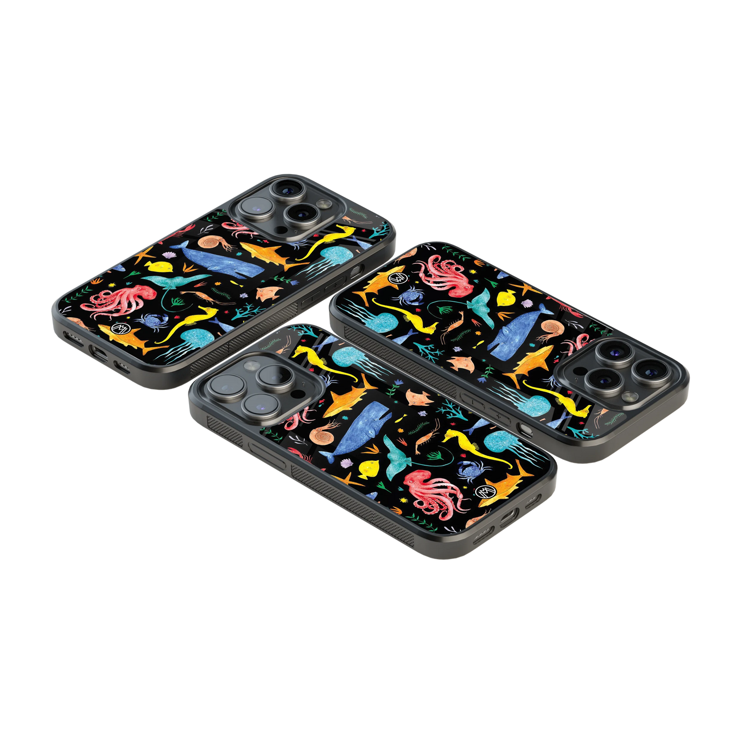 Luxury Glass Back Mobile Cover for iPhone, Samsung Galaxy, OnePlus, Pixel, Redmi & More