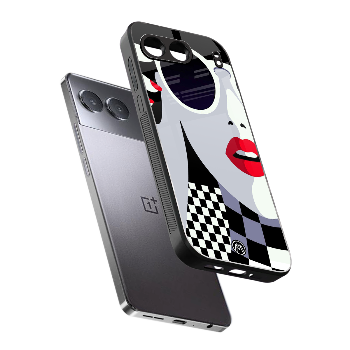 attitude queen back phone cover | glass case for oneplus nord 4