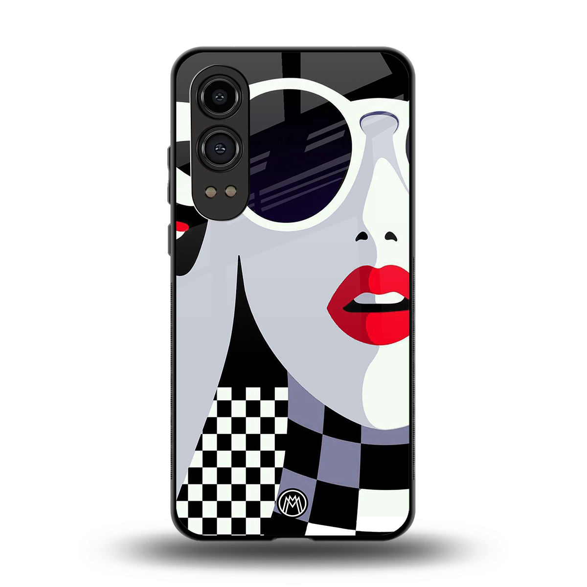 attitude queen back phone cover | glass case for oneplus nord ce 4 lite