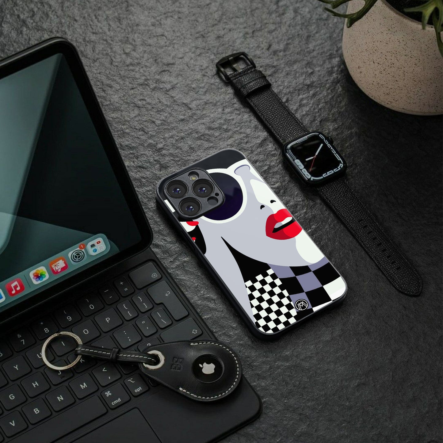 attitude queen back phone cover | glass case for google pixel 9 pro