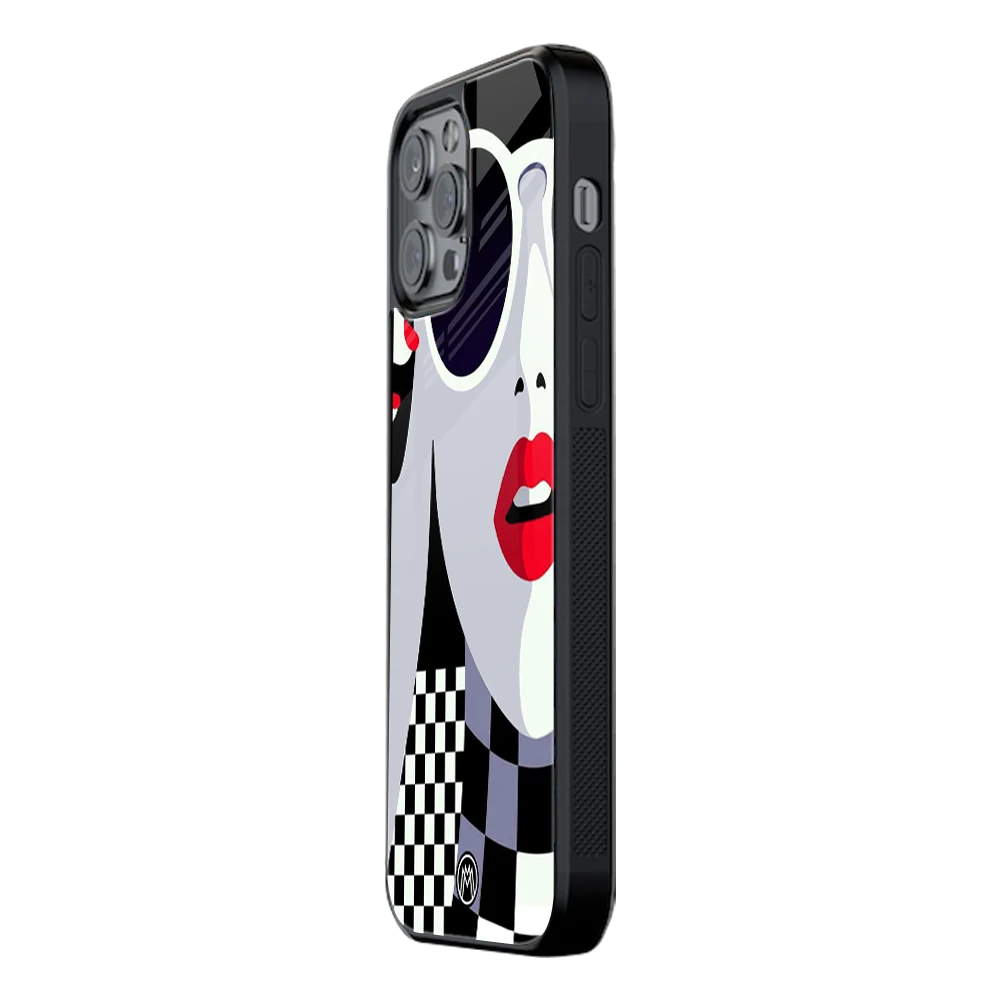 Slim Glass Back Phone Case for Multiple Brands โ iPhone, Samsung, Redmi, OnePlus, Oppo, Vivo