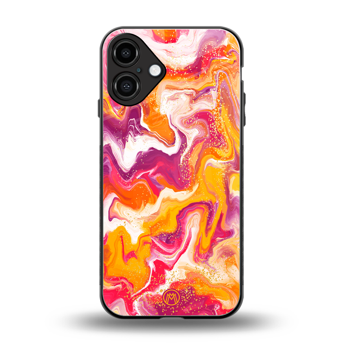 aureolin grape jam back phone cover | glass case for iphone 16 plus