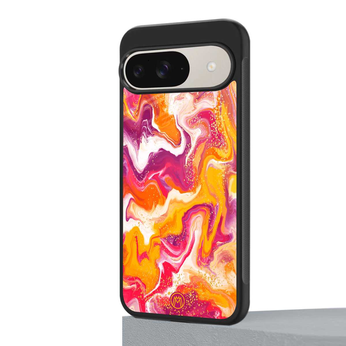 aureolin grape jam back phone cover | glass case for google pixel 9