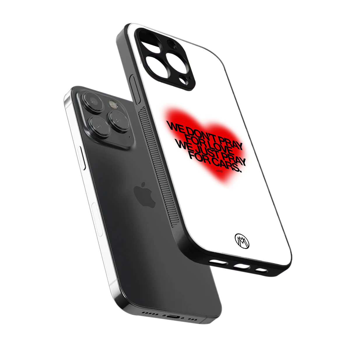 auto lust back phone cover | glass case for iphone 15 pro max