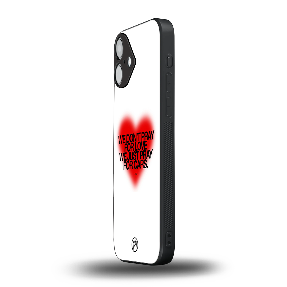 auto lust back phone cover | glass case for iphone 16 plus