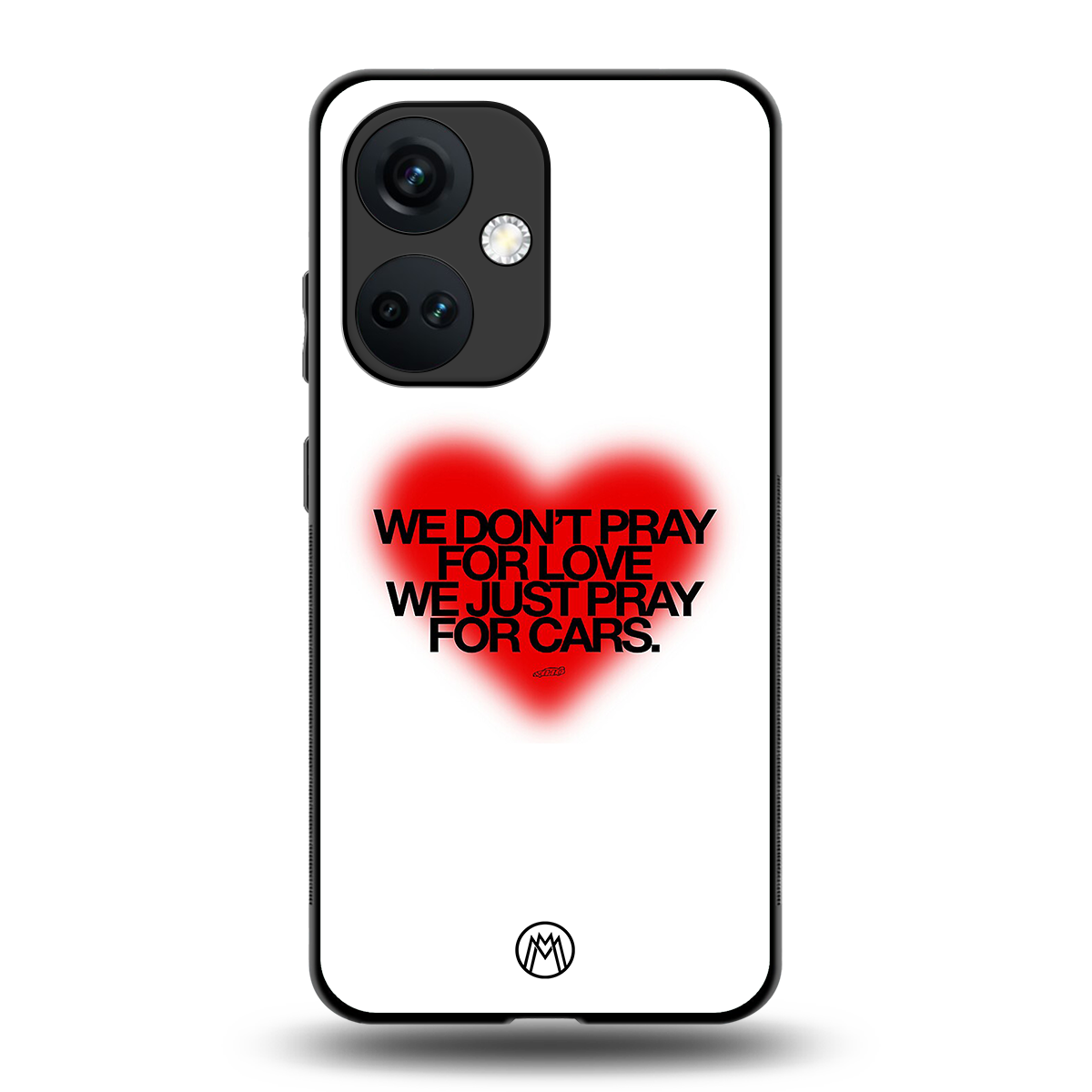 auto lust back phone cover | glass case for oneplus nord ce 3