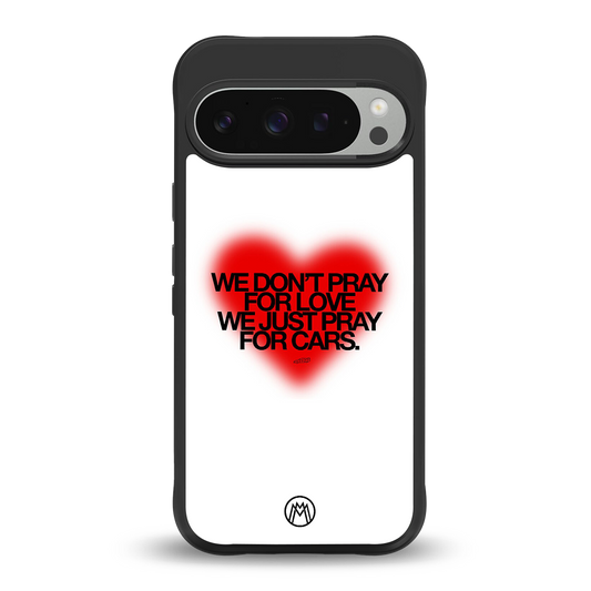 auto lust back phone cover | glass case for google pixel 9 pro