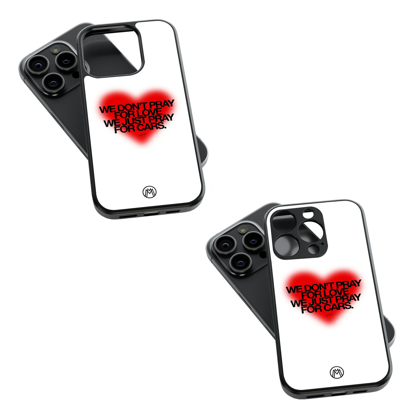 Trendy Glass Back Mobile Case for iPhone, Samsung, Redmi, OnePlus, Google Pixel, Motorola