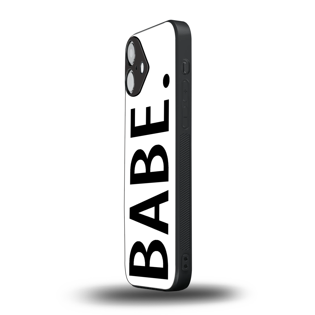 babe back phone cover | glass case for iphone 16 plus