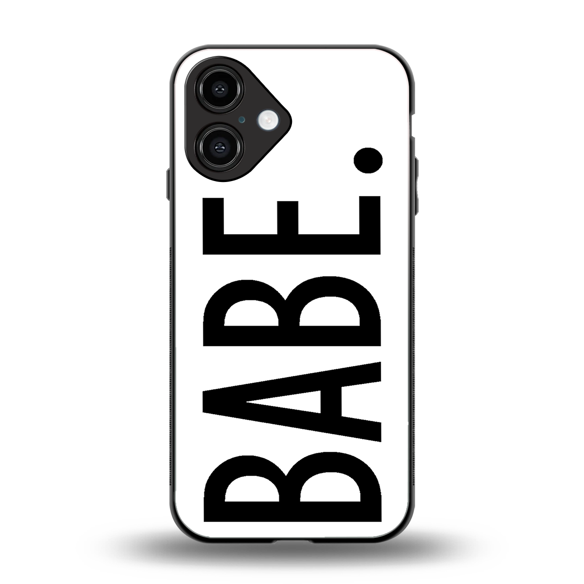 babe back phone cover | glass case for iphone 16