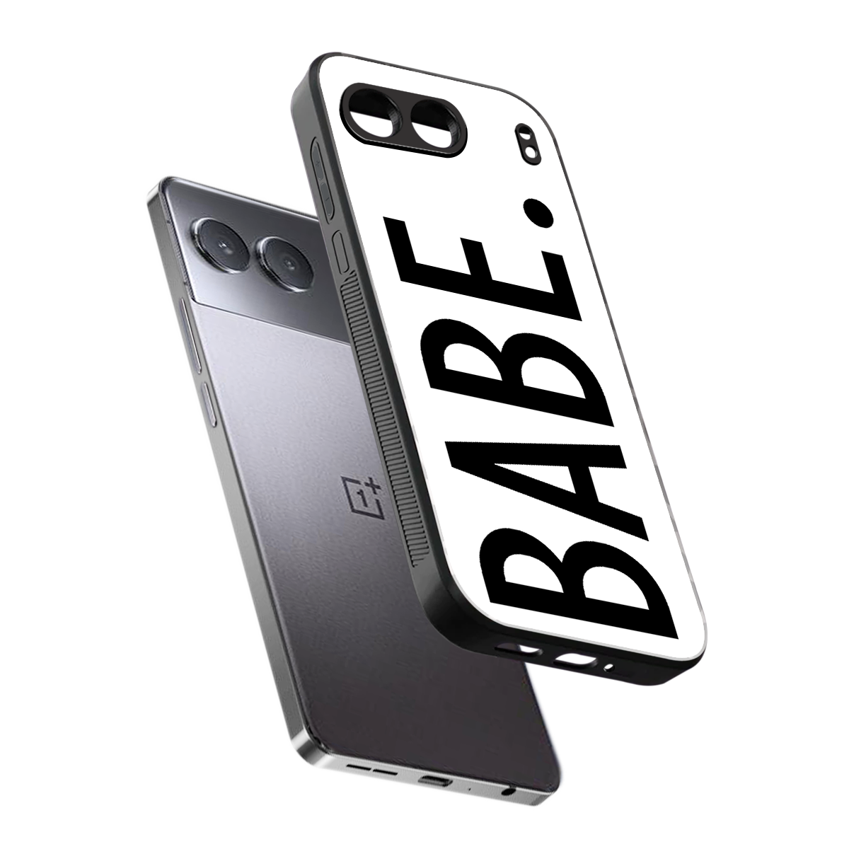 babe back phone cover | glass case for oneplus nord 4