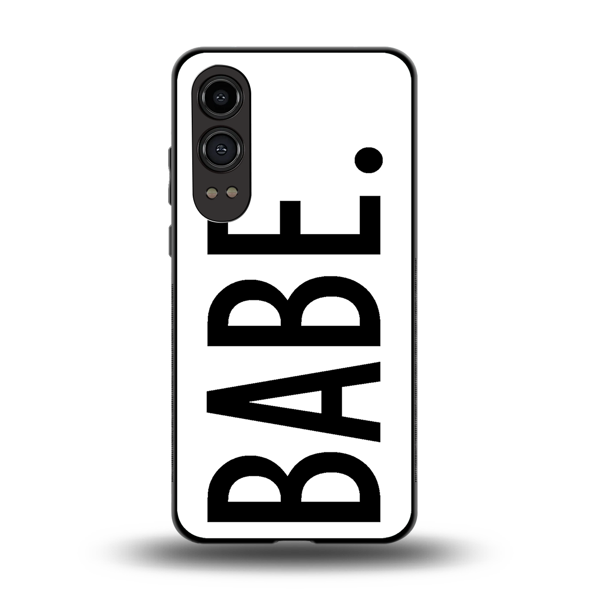 babe back phone cover | glass case for oneplus nord ce 4 lite