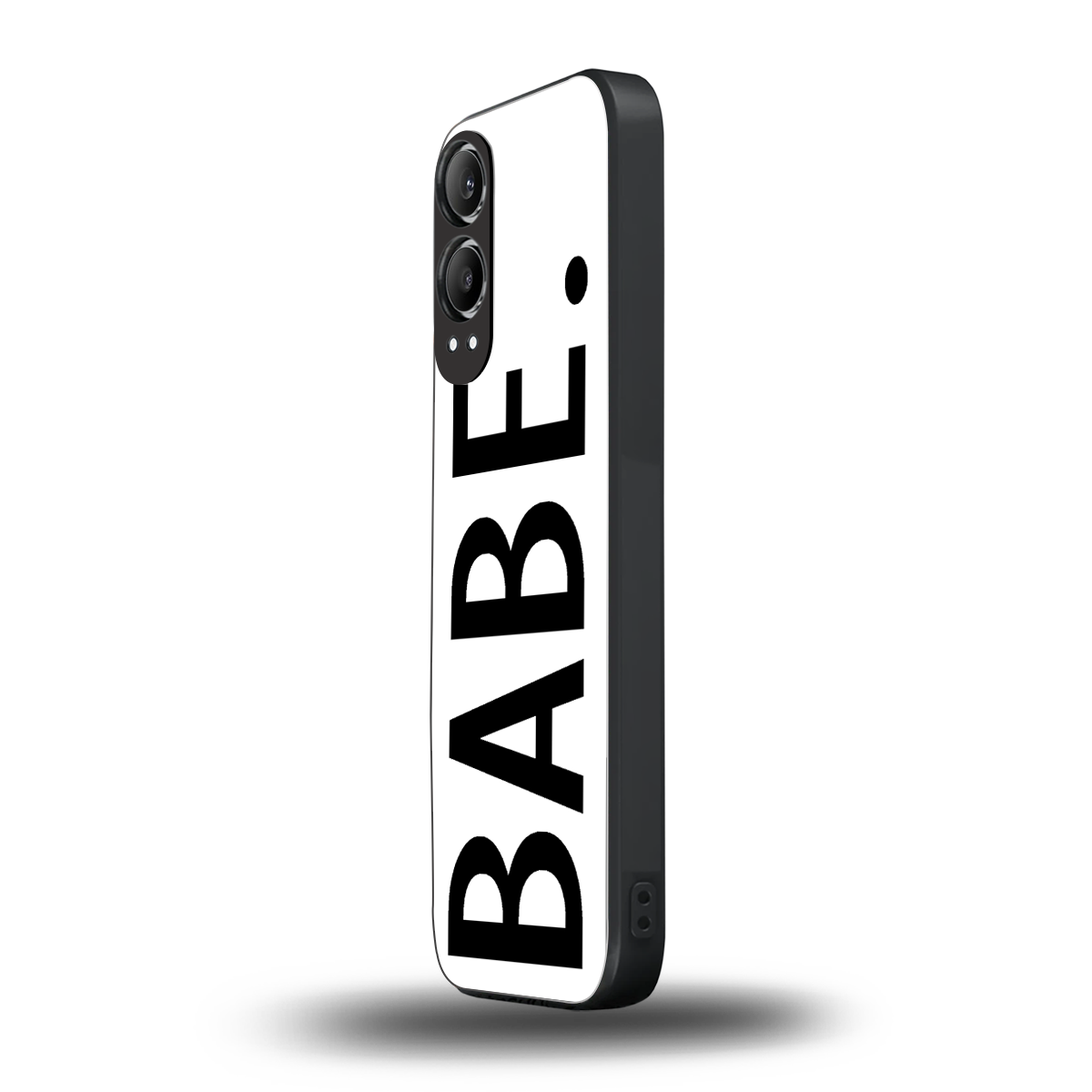 babe back phone cover | glass case for oneplus nord ce 4 lite