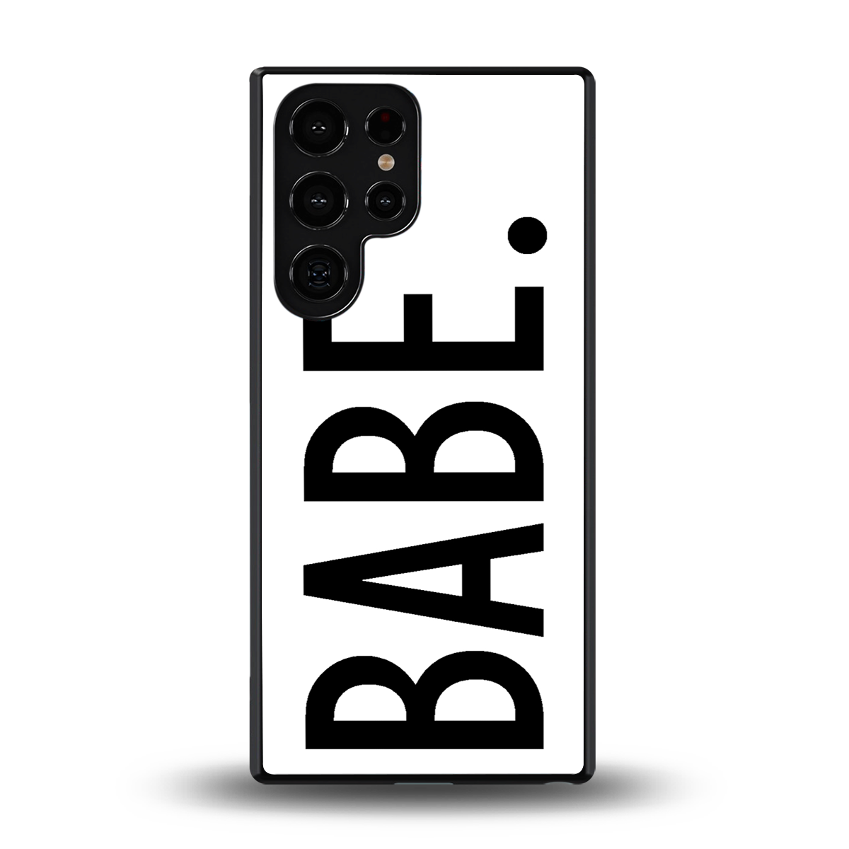 babe back phone cover | glass case for samsung galaxy s25 ultra