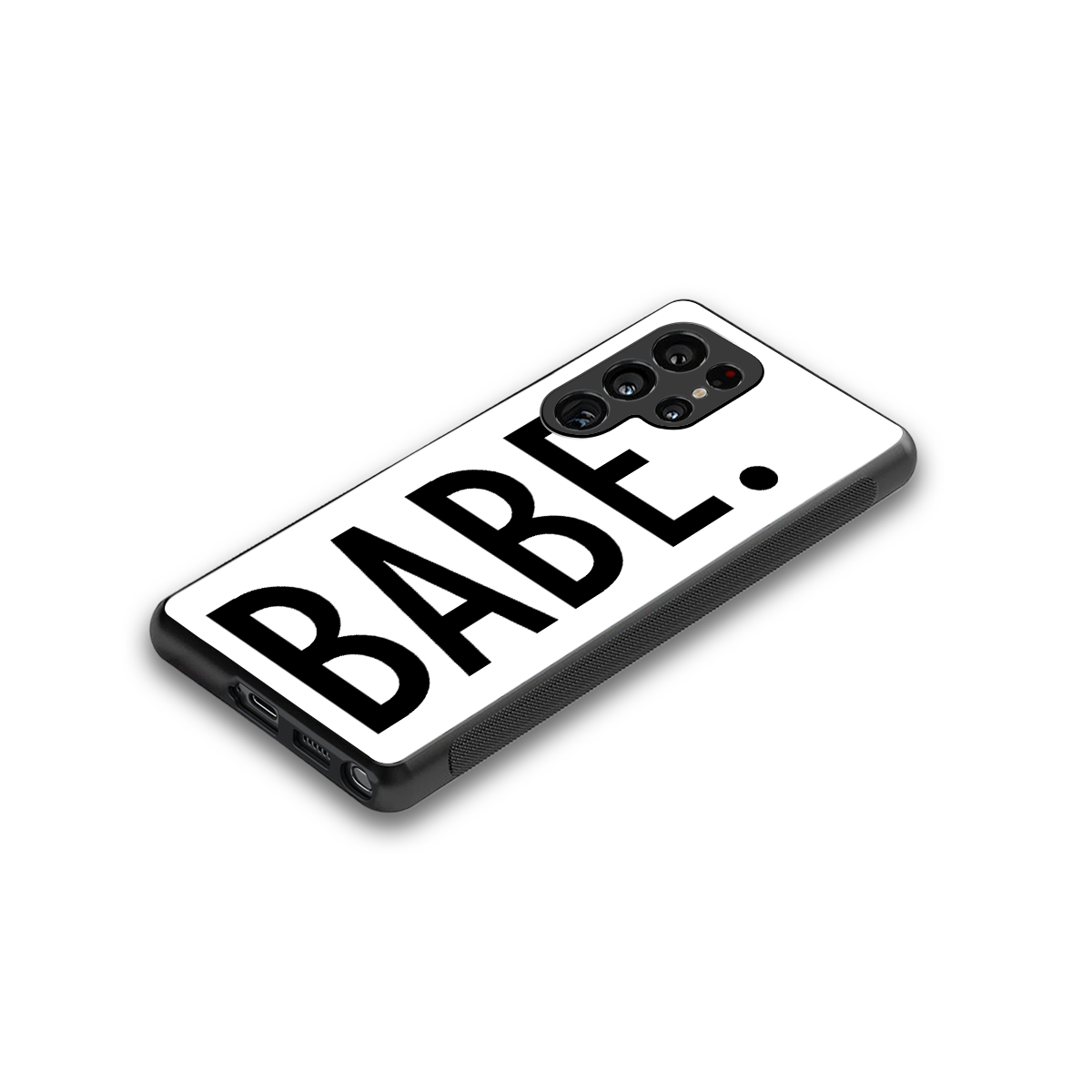 babe back phone cover | glass case for samsung galaxy s25 ultra