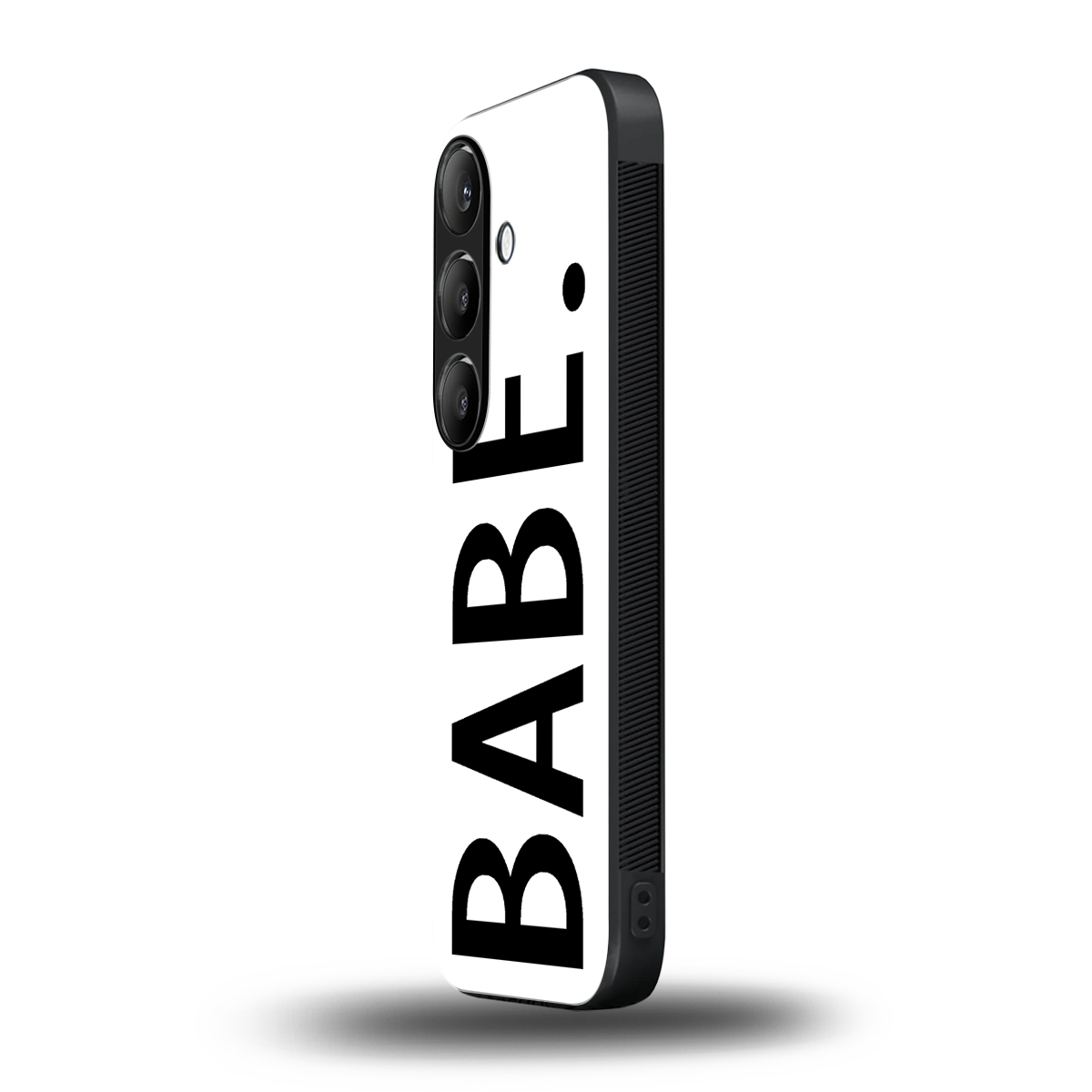 babe back phone cover | glass case for samsung galaxy s24 fe