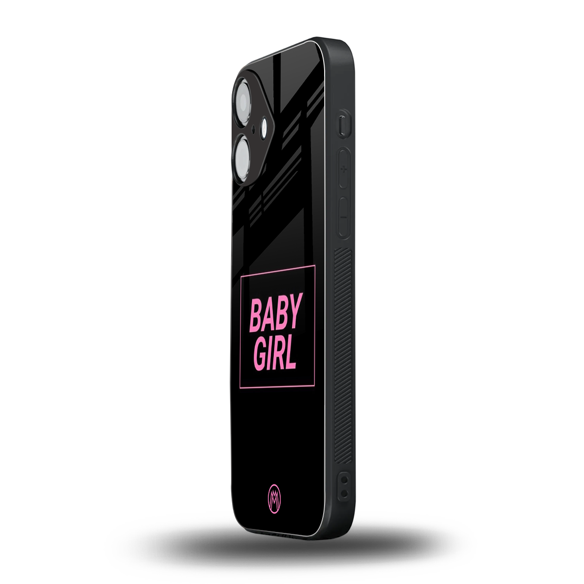 baby girl back phone cover | glass case for iphone 16