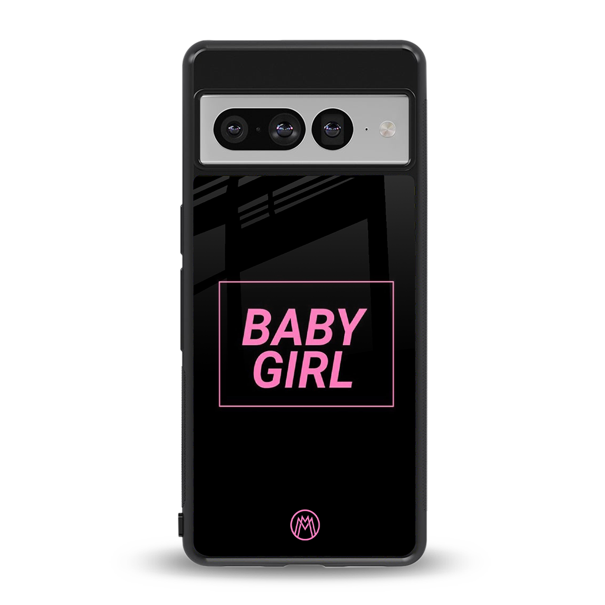 baby girl back phone cover | glass case for google pixel 7 pro