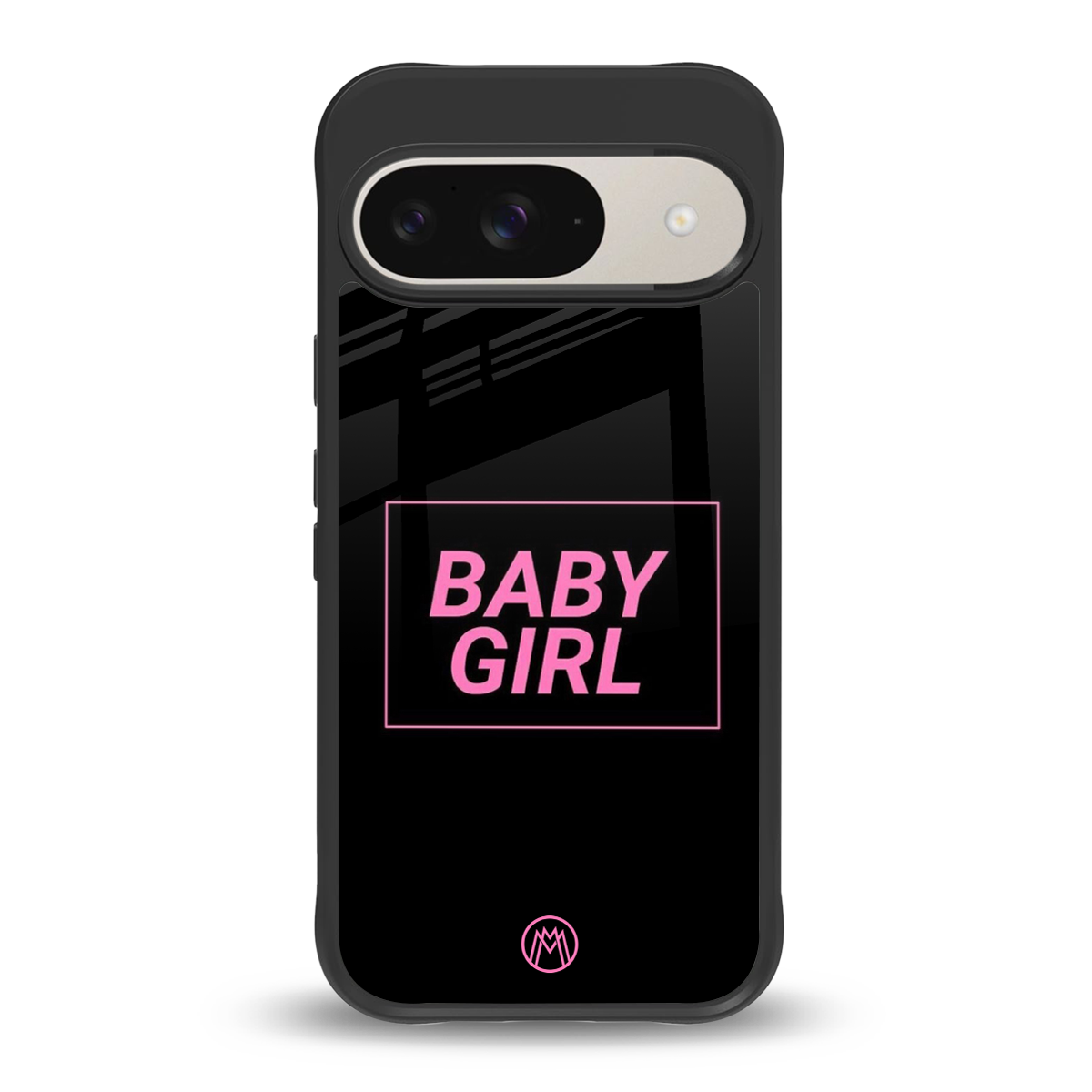 baby girl back phone cover | glass case for google pixel 9
