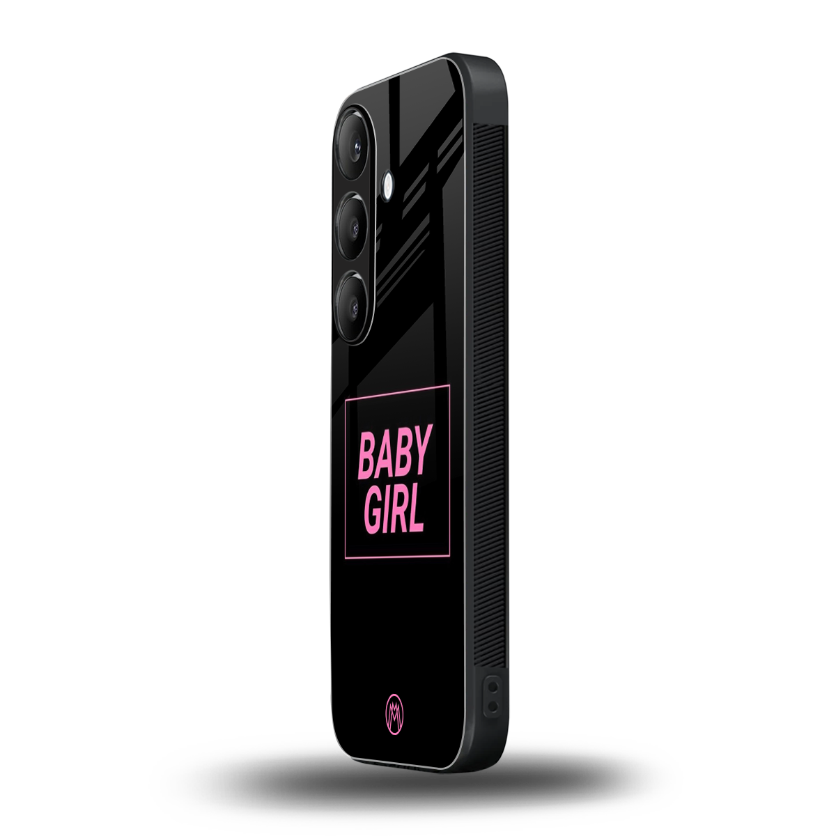 baby girl back phone cover | glass case for samsung galaxy s24 fe