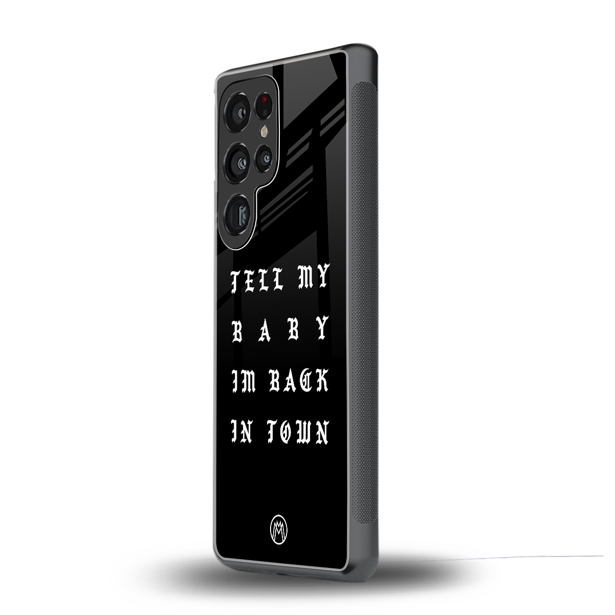 back in town back phone cover | glass case for samsung galaxy s25 ultra