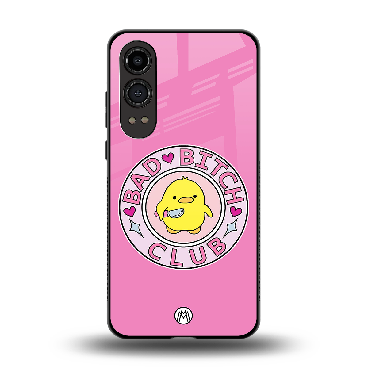 bad bitch club back phone cover | glass case for oneplus nord ce 4 lite