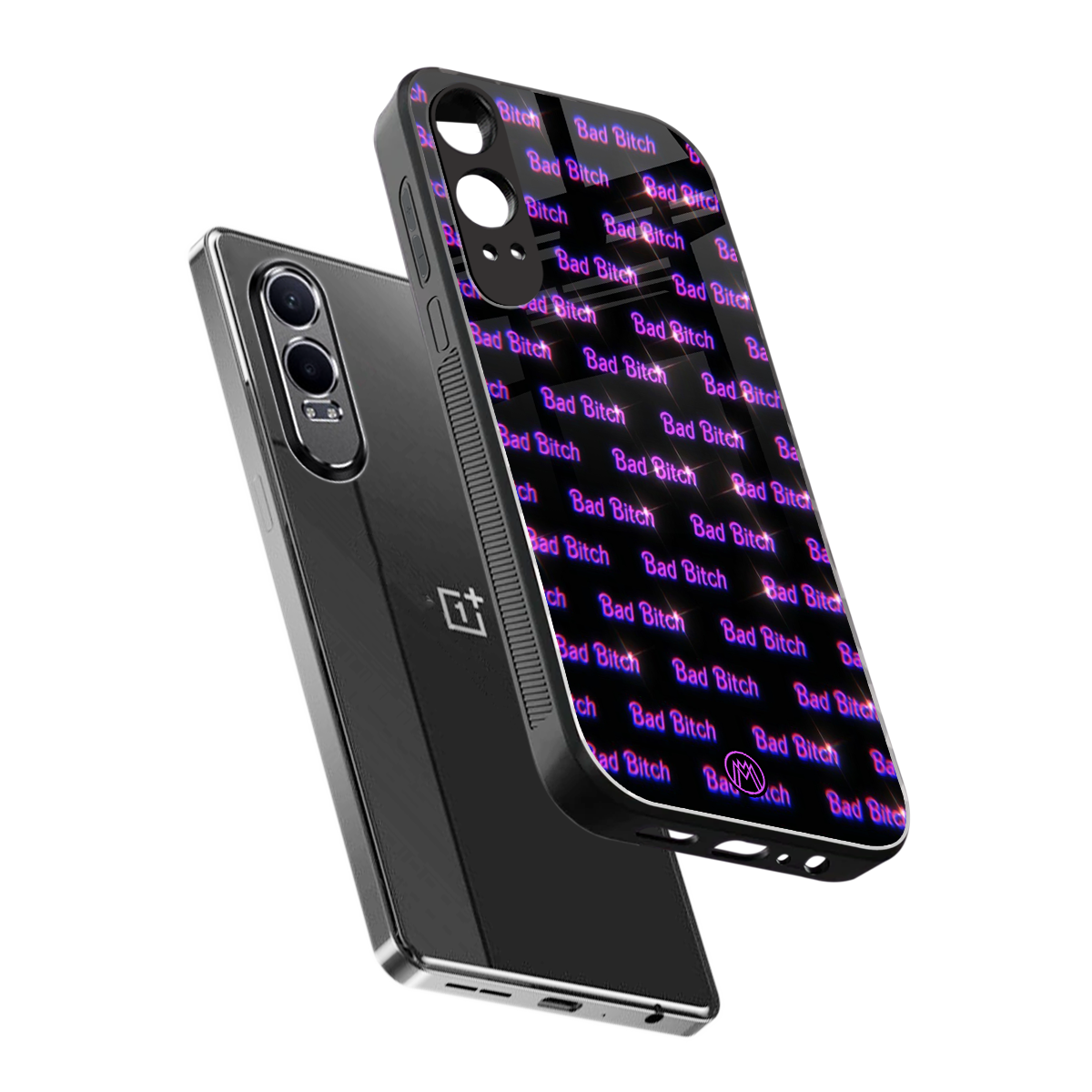 bad bitch back phone cover | glass case for oneplus nord ce 4 lite
