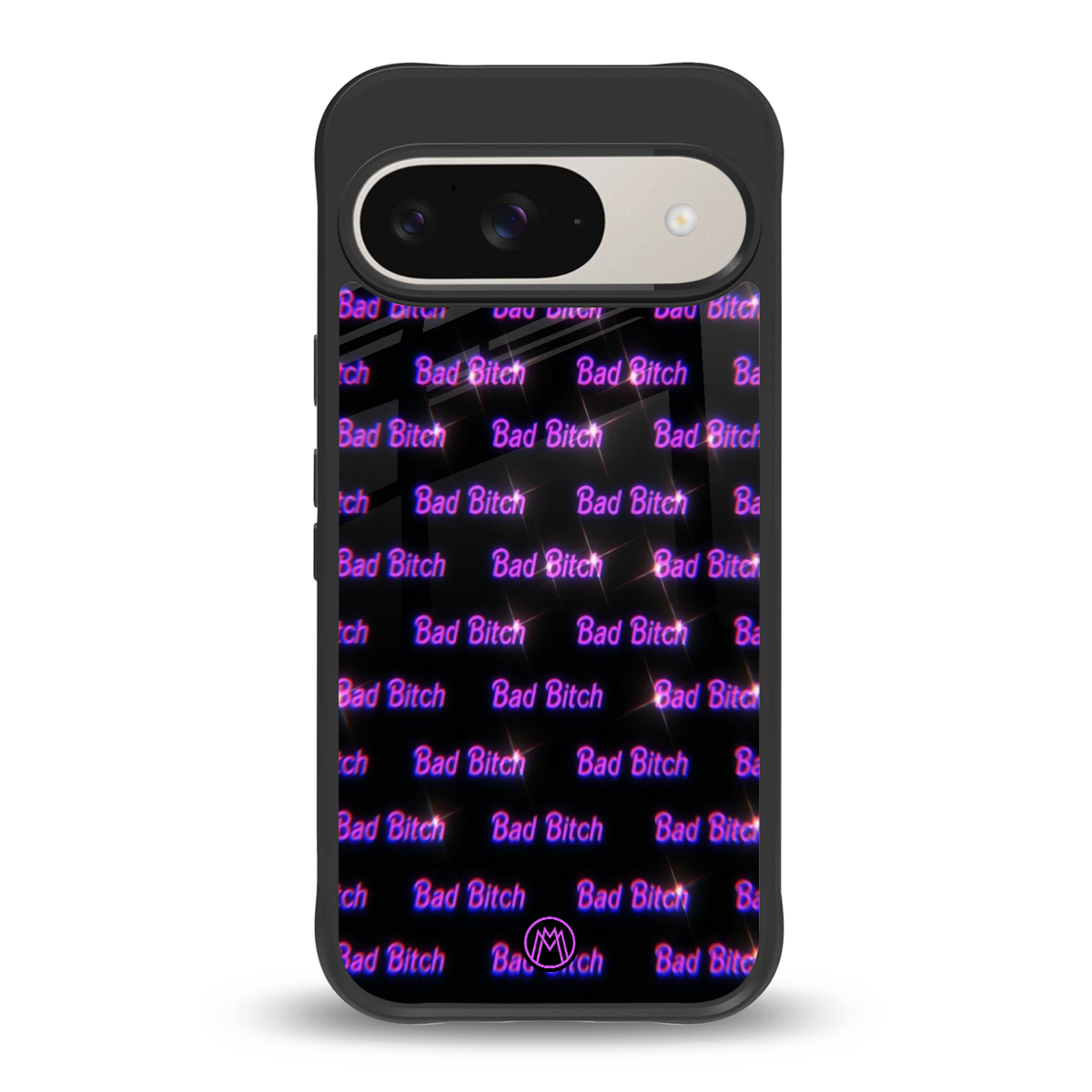 bad bitch back phone cover | glass case for google pixel 9