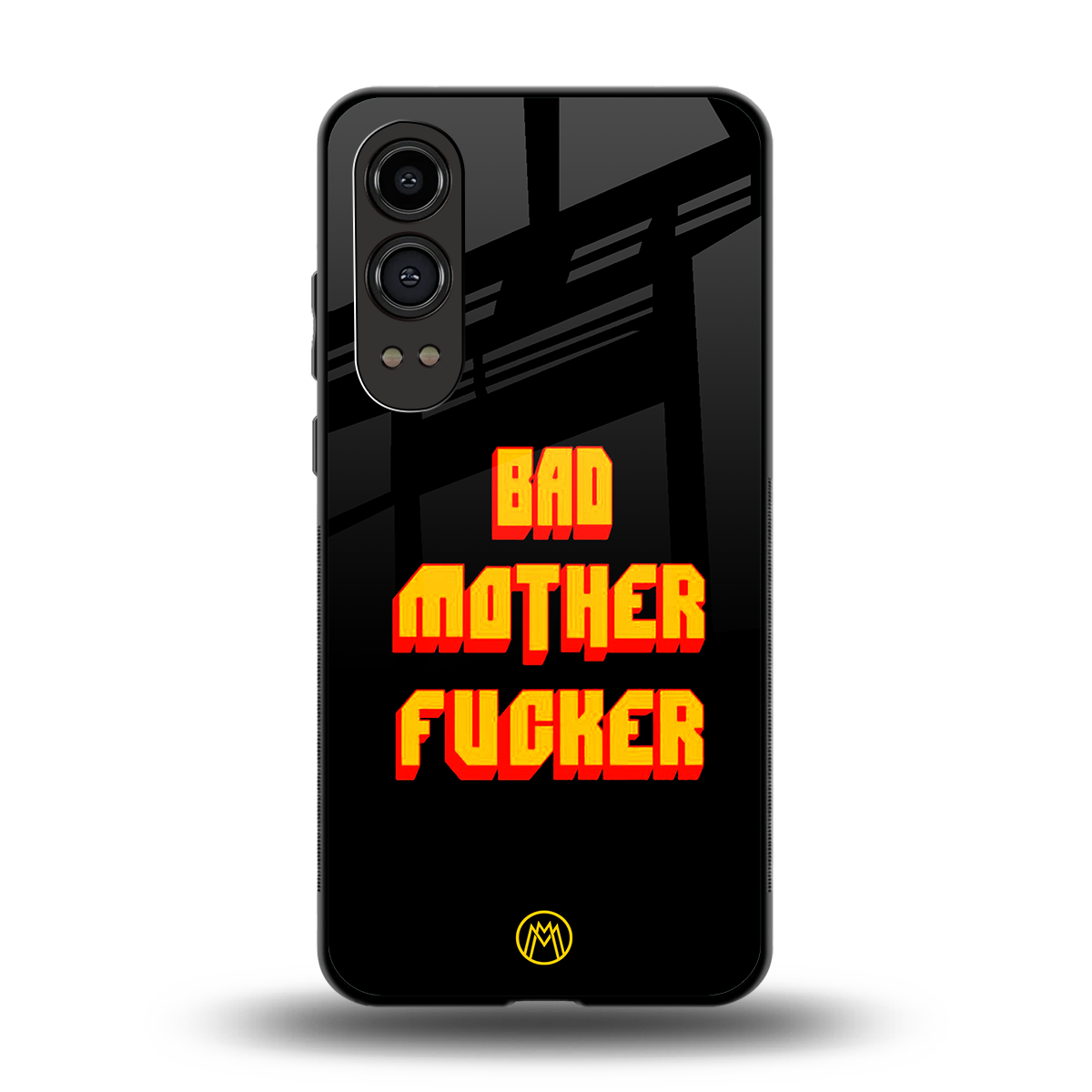 bad motherfcker back phone cover | glass case for oneplus nord ce 4 lite