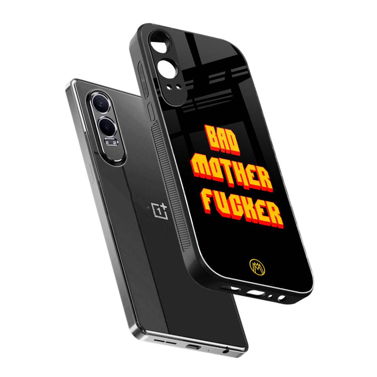 bad motherfcker back phone cover | glass case for oneplus nord ce 4 lite