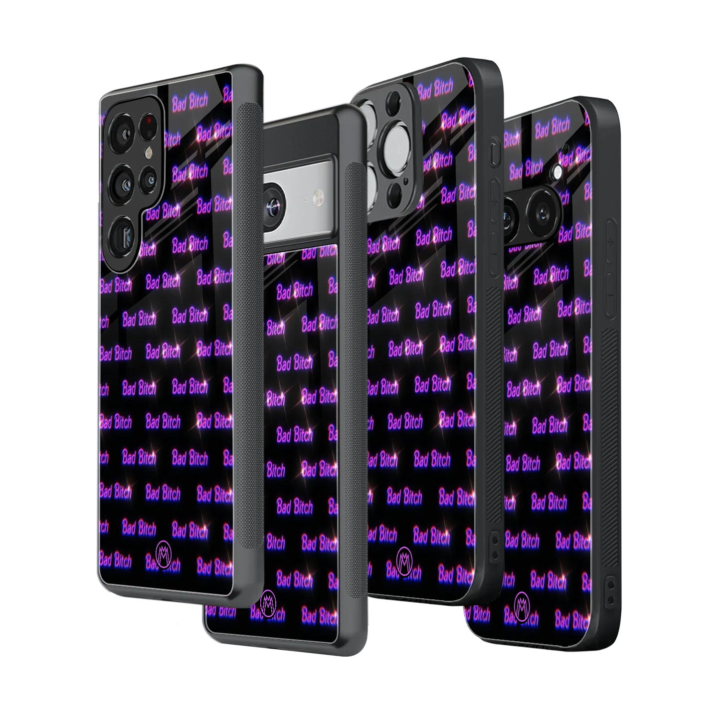 Stylish Glass Back Case for All Smartphones โ iPhone, Samsung, OnePlus, Pixel, Redmi, Oppo, Vivo, Motorola