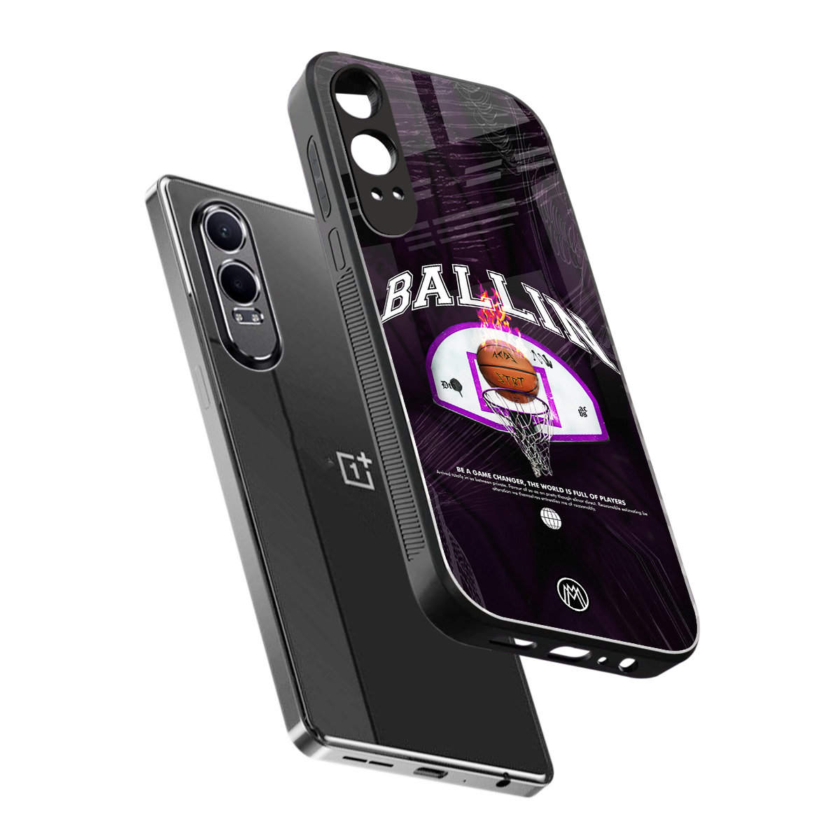ballin back phone cover | glass case for oneplus nord ce 4 lite