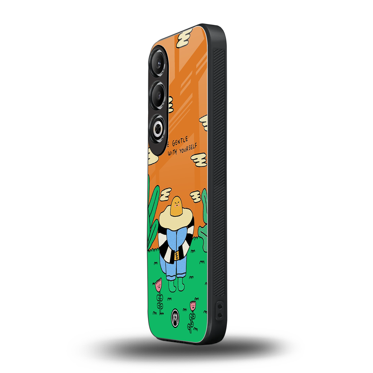 be gentle with yourself back phone cover | glass case for oneplus nord ce 4